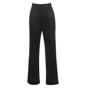 NWT House of CB Black Satin Pants